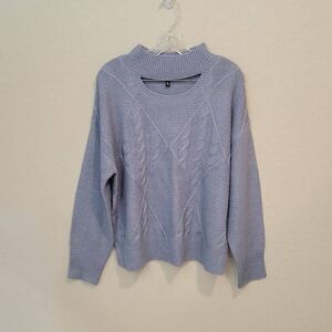 Steve Madden Women's Sweater Pullover Blue Size XL